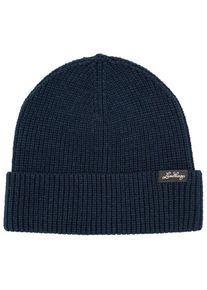 Lundhags Core Ribbed Beanie Mütze (Gr One Size |blau)