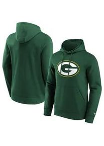 Kapuzenpullover Fanatics "Fanatics Hoodie Green Bay Packers Primary Logo Graphic", Damen, Gr. S, gr&uuml;n, 80% Baumwolle, 20% Polyester, Pullover Kapuzenpullover
