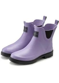 Gummistiefelette ELBSAND "Boots", Damen, Gr. 39, lila, Obermaterial: 100% Synthetik. Decksohle: 100% Textilmaterial. Futter: 100% Textilmaterial. Laufsohle: 100% Synthetik, unifarben, Schuhe, aus wasserdichtem Material, Gummistiefel, Schlupfstiefel