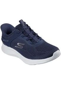 Slip-On Sneaker Skechers "SKECH-LITE PRO 2.0", Damen, Gr. 41, blau (navy), Textil, Schuhe, Freizeitschuh, Slipper mit Slip-Ins