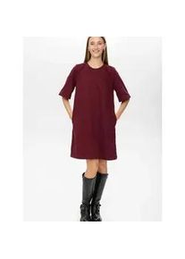 N&uuml;mph Jerseykleid N&Uuml;MPH "N&uuml;mph Dress NUBROOKLYN", Damen, Gr. 36, winetasting, Obermaterial: 100% Baumwolle, Kleider Jerseykleid