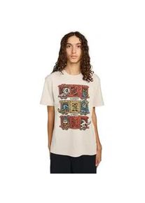 T-Shirt Element "Timber Boxcar", Herren, Gr. S, oat milk, Obermaterial: 100% Walkfrottier;, Shirts T-Shirt