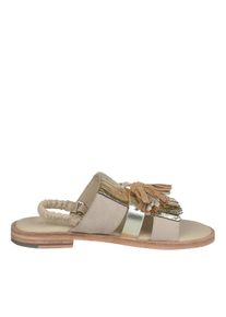 CRICK IT Crickit Sandaletten mit Absatz - Sandale ROJA - Gr. 39 (EU) - in Beige - f&uuml;r Damen