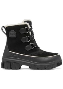 Sorel Torino V Waterproof Winterschuhe Damen (Gr 38,5 |schwarz |wasserdicht)