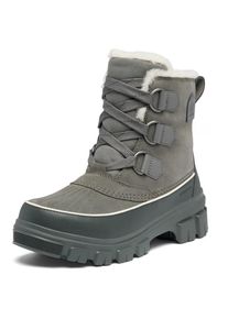Sorel Torino V Waterproof Winterschuhe Damen Alltag (Gr 38,5 |grau |wasserdicht)