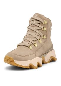 Sorel Kinetic Impact Conquest Plus Waterproof Winterschuhe Damen Alltag (Gr 39,5 |beige |wasserdicht)
