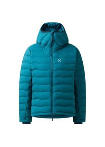 Haglöfs Haglöfs Spitz Down Hood Daunenjacke Women (Gr S |blau/türkis)