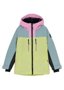 Color Kids juniors Ski Jacket Colorblock Skijacke Kinder (Gr 122 |grün |wasserdicht)