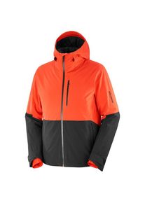 Salomon Highland Jacket Skijacke Herren (Gr L |rot |wasserdicht)