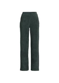 LANDS' END Strickcord-Hose Straight Fit, Damen,  Gr&uuml;n, Elasthan/Baumwoll-Mischung/Polyester-Mischung, by Lands' End