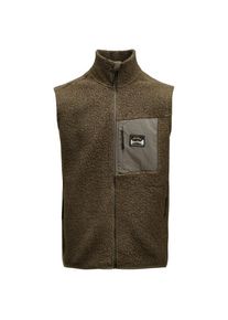 Lundhags Flok Wool Pile Vest Wollweste Herren (Gr XL |braun)