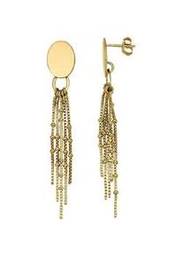 Paar Ohrh&auml;nger Firetti "Schmuck Geschenk Silber 925 Ohrschmuck Ohrringe Venezianerkette Kugeln", gold (gelbgoldfarben), Ohrringe, Damen, Silber 925 (Sterlingsilber)