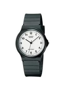 Quarzuhr, schwarz, Casio TIMELESS COLLECTION, Armbanduhren, Quarzuhr, Armbanduhr, Herrenuhr, Damenuhr, Jugendliche, Resinarmband