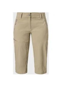 Sch&ouml;ffel 3/4-Hose SCH&Ouml;FFEL "Pants Caracas2", Damen, Gr. 48, Normalgr&ouml;&szlig;en, 4705, beige, Oberstoff: 89% Nylon, 11% Elasthan, Hosen