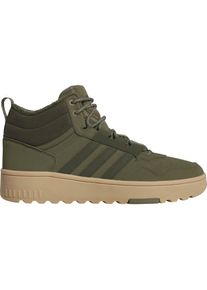 Adidas Hoops 4.0 Mid Winterized Sneaker Herren - oliv - Gr. 44 2/3