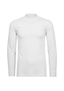 Ragman Langarm Basic Stehkragen Regular Fit Herren Longsleeve