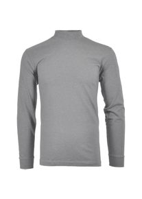 Ragman Langarm Basic Stehkragen Regular Fit Herren Longsleeve