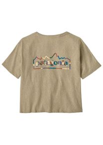 T-Shirt Patagonia Unity Fitz Easy Cut Responsibili-Tee Damen (Gr XS |beige)