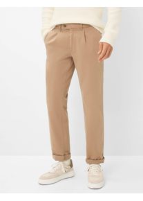 Eurex By Brax Herren Bundfaltenhose Style LUIS BEIGE, Beige, Gr. 255U