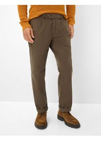 Eurex By Brax Herren Bundfaltenhose Style LUIS OLIVE Grün Oliv, grün - oliv, Gr. 29