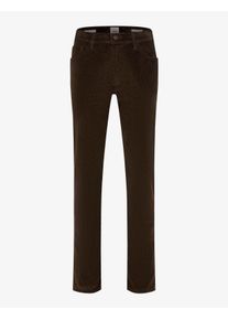 Brax Herren Five-Pocket-Hose Style CADIZ NOUGAT, dunkelbraun, Gr. 38/30