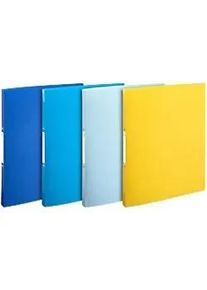 Exacompta BEE BLUE 15 mm Ringbuch PP (Polypropylen) Recycelt DIN A4 2 Ringe Farbig sortiert 4 St&uuml;ck