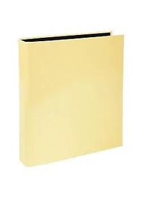 Exacompta Ringbuch 2 Ringe 25mm Kunststoffbeschichtet A4 Zitrone