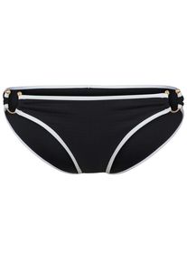 Seafolly Beach Bound Ring Side Hipster Pant Bikini-Bottom Damen (Gr 38 |schwarz)