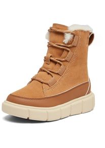 Winterschuhe Sorel Sorel Explorer III Lace WP Kinder (Gr 30 |beige/orange |wasserdicht)