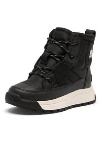 Sorel Youth Whitney III Mid WP Winterschuhe Kinder (Gr 33 |schwarz |wasserdicht)