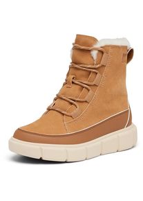 Winterschuhe Sorel Youth Explorer III Lace WP Kinder (Gr 33 |beige/orange |wasserdicht)