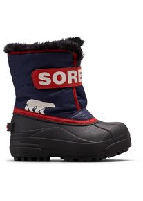 Sorel Snow Commander Winterschuhe Kids (Gr 30 |schwarz |wasserdicht)