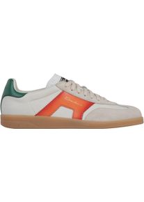 Santoni Low-Top Sneaker - Multicolored Leather Sneakers - Gr. UK_6 - in Wei&szlig; - f&uuml;r Damen