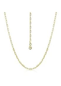 Collierkettchen Firetti "Schmuck Geschenk Silber 925 Fantasiekettengliederung 1,7 mm breit" Gr. 60, gold (gelbgoldfarben), Halsketten, Damen, 60, Silber 925 (Sterlingsilber), B: 1,7mm, Made in Germany, B:1,7mm