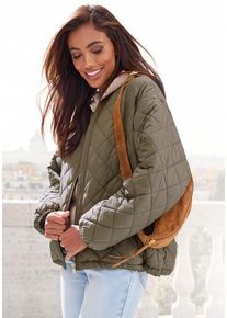 French Connection Steppjacke grün Gr. XS (32/34) für Damen. Mit Label. Comfort Fit