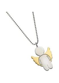 Kette mit Anh&auml;nger Firetti "Schmuck Geschenk Halskette Engel, Kugelkette", gold (edelstahlfarben, gelbgoldfarben), Halsketten, Damen, Edelstahl, L: 45