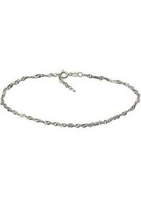 Fu&szlig;kette Firetti "Schmuck Geschenk Silber 925 Singapurkette", silber (silberfarben), Fu&szlig;ketten, Damen, Silber 925 (Sterlingsilber)