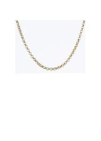 Edelstahlkette Firetti "Schmuck Geschenk Erbskettengliederung, 2,4 mm breit" Gr. 80, gold (gelbgoldfarben), Halsketten, Damen, 80, Edelstahl, B: 2,4mm, Edelstahlkette, Made in Germany, B:2,4mm