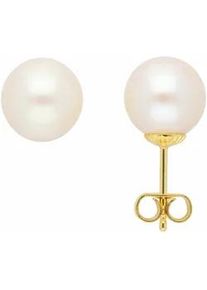 Adelia&acute;s Paar Ohrh&auml;nger ADELIA ́S "1 Paar 585 Gold Ohrringe / Ohrstecker mit S&uuml;&szlig;wasser Zuchtperle", gold, Ohrringe, Damen, Damen, Gold, 585 Gold mit S&uuml;&szlig;wasser Zuchtperle Goldschmuck f&uuml;r Damen