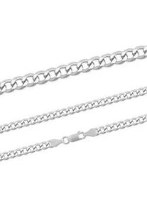 Kette ohne Anh&auml;nger Firetti "Schmuck Geschenk Silber 925 Halsschmuck Halskette Panzerkette" Gr. 45, silber (silberfarben), Halsketten, Damen, 45, Silber 925 (Sterlingsilber), B: 4,3mm, B:4,3mm