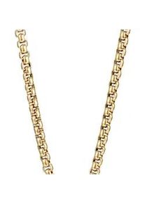 Edelstahlkette Firetti "Schmuck Geschenk Venezianerkettengliederung, 2,5 mm breit" Gr. 50, gold (gelbgoldfarben), Halsketten, Damen, 50, Edelstahl, B: 2,5mm, Edelstahlkette, B:2,5mm