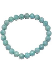 Armband Firetti "Schmuck Geschenk Armschmuck Armband Edelstein Farbstein Amazonit" Gr. 20, blau (blau, t&uuml;rkis, blau, t&uuml;rkis), Armb&auml;nder, Damen, 20, Silikon Stein, Silikon, Stein, Armband, Made in Germany - mit Amazonit