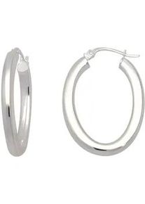 Paar Creolen Firetti "Schmuck Geschenk Silber 925 Ohrschmuck gl&auml;nzend", silber (silberfarben), Ohrringe, Damen, Silber 925 (Sterlingsilber)