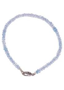 Armband Firetti "Schmuck Geschenk Silber 925 Armschmuck Armband Edelstein Topas" Gr. 17, bunt (silberfarben, blau, blau), Armb&auml;nder, Damen, 17, Silber 925 (Sterlingsilber), Armband, Made in Germany - mit Blautopas