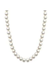 Perlenkette Firetti "Schmuck Geschenk Gold 375 Halsschmuck Halskette", gold (gelbgoldfarben, wei&szlig;), Halsketten, Damen, Gelbgold 375 Perlen, L: 48, Gelbgold 375, Perlen, Perlenkette, mit S&uuml;&szlig;wasserzuchtperle