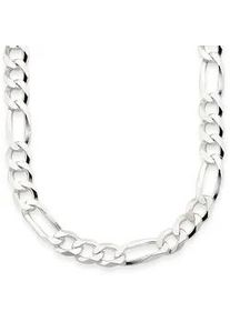 Kette ohne Anh&auml;nger Bruno Banani "Schmuck Geschenk Silber 925 Halsschmuck Halskette Figarokette" Gr. 60, silber (silberfarben), Halsketten, Herren, 60, Silber 925 (Sterlingsilber), L: 60 B: 7mm, B:7mm