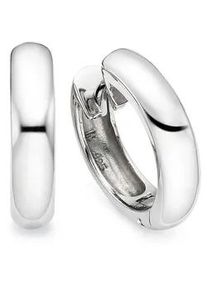 Paar Creolen Bruno Banani "Schmuck Geschenk Silber 925 Ohrschmuck Ohrringe", silber (silberfarben), Ohrringe, Damen, 18mm, Silber 925 (Sterlingsilber)