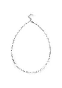 Kette ohne Anh&auml;nger Firetti "Schmuck Geschenk Chain" Gr. 50, silber (edelstahlfarben), Halsketten, Damen, 50, Edelstahl, B: 4mm, B:4mm
