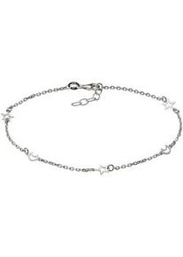 Fu&szlig;kette Firetti "Schmuck Geschenk Silber 925 K&ouml;rperschmuck Ankerkette", silber (silberfarben), Fu&szlig;ketten, Damen, Silber 925 (Sterlingsilber)