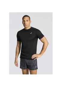 Laufshirt asics "asics CORE SS TOP", Herren, Gr. M, schwarz (performance schwarz), Obermaterial: 100% Polyester, Shirts Laufshirt